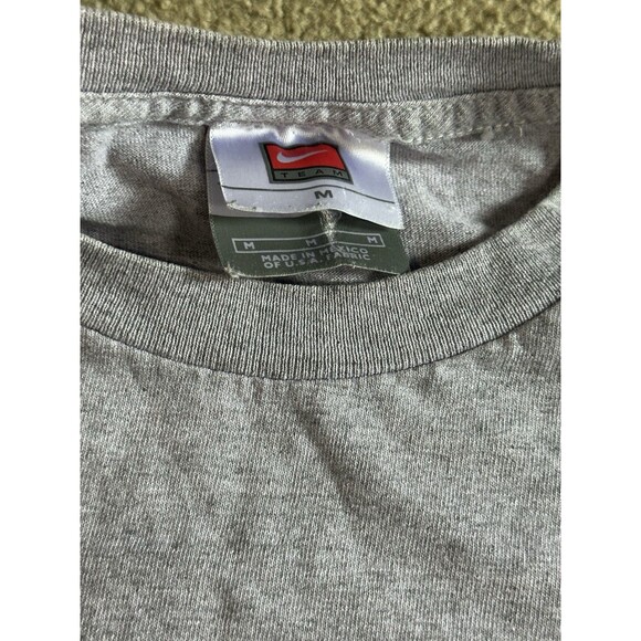 Vintage Y2K Nike Center Swoosh Bearcat Volleyball T Shirt‎ Size M Grey - Picture 3 of 5